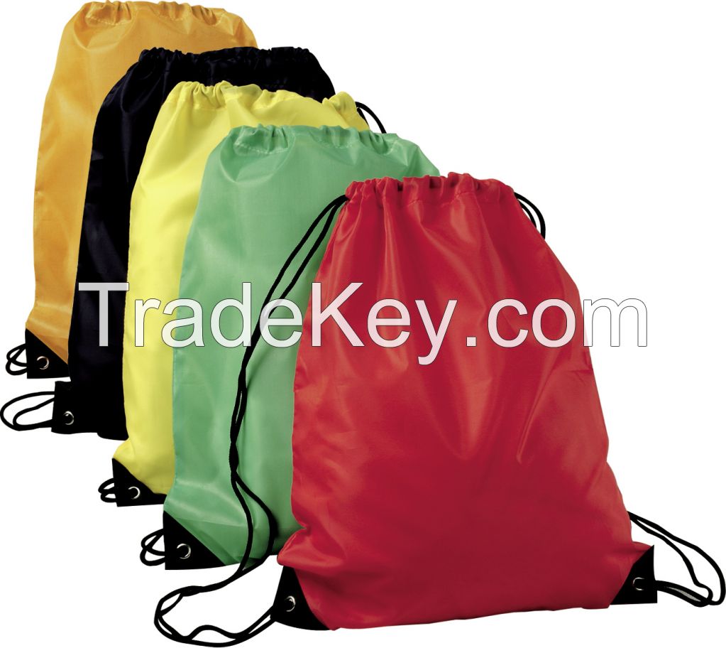 Promotional 210D Polyester Drawstring bag