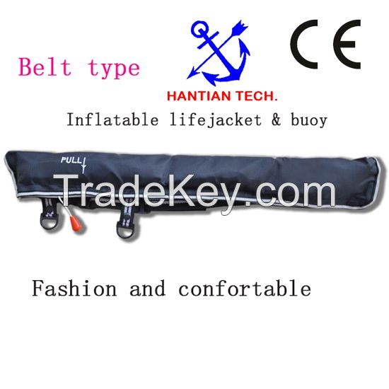 Auto and manual inflatable life jacket