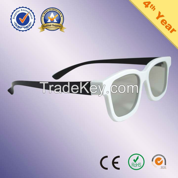 New designed plastic circular polarized 3d glasses for reald