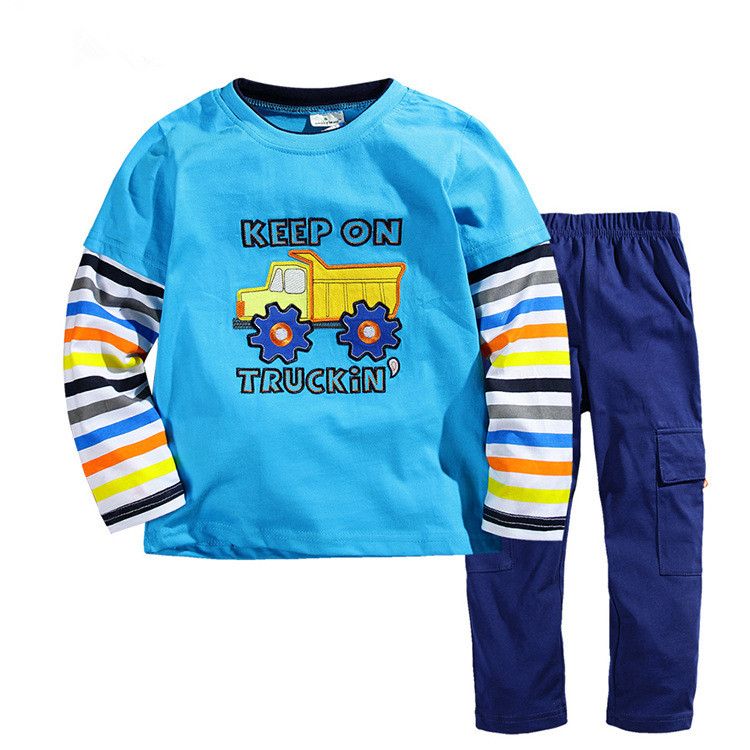 kids clothing sets long sleeve