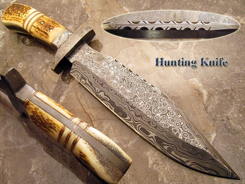 Damascus Hunting knife