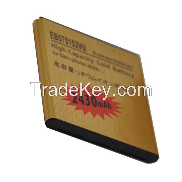 3.7v li-ion polymer battery for samsung galaxy s1 i9100 i9001 i9003 i9010 EB575152VU EB575152LU EB575152LU