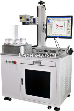 Multi-station Rotating 3D Laser Marking Machine