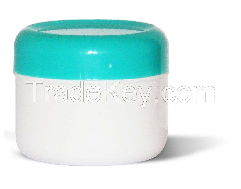 cosmetical and pharmaceutical plastic (PP) jar 75ml