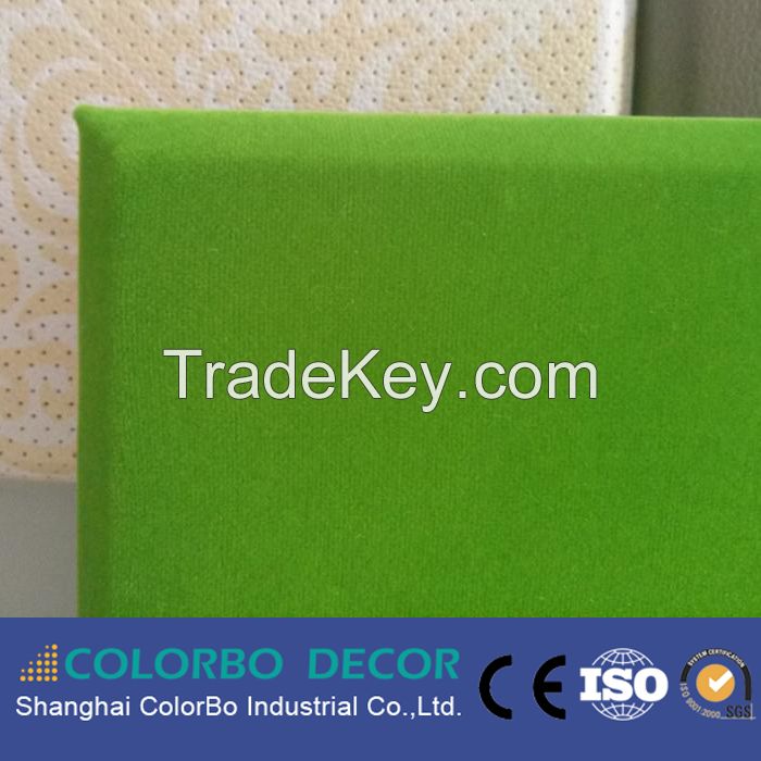 leather-surface fabric acoustic panel