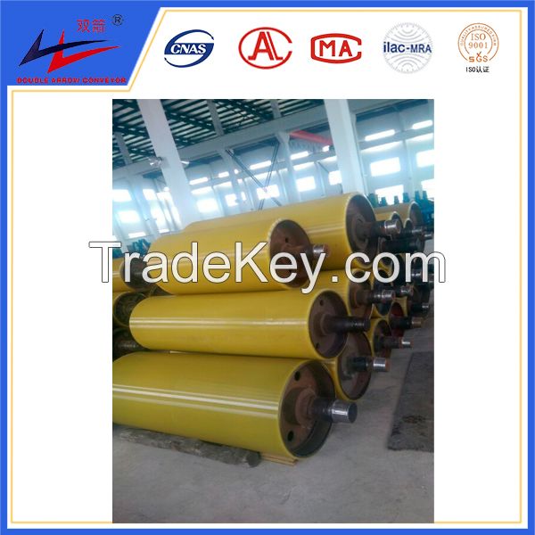 Standard mining belt conveyor pulley steel drive pulley