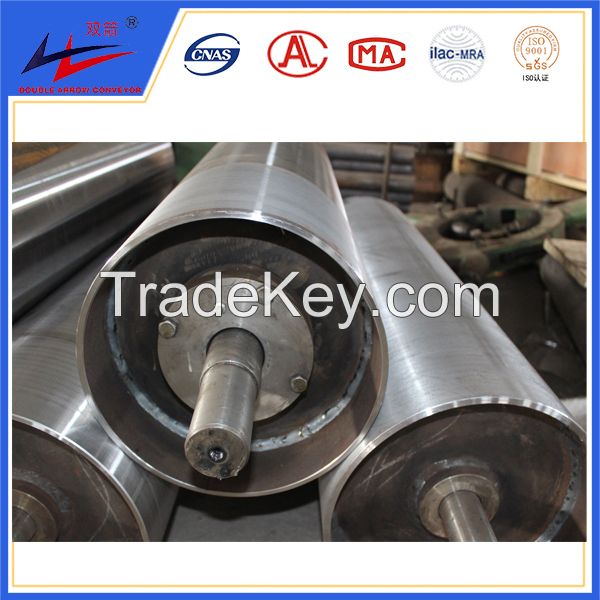 Standard mining belt conveyor pulley steel drive pulley