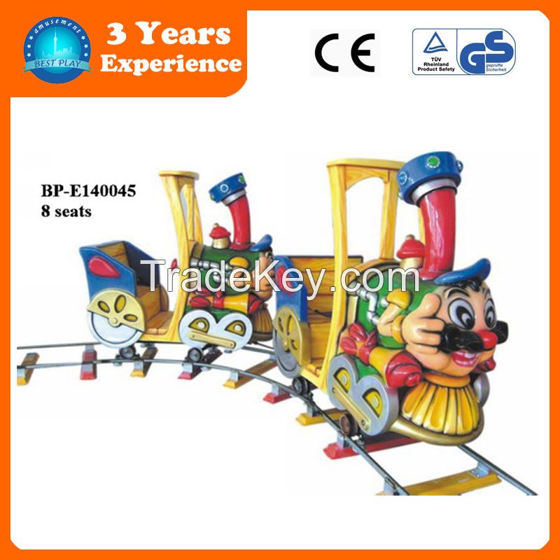 2014 Middle east Favourable amusement park electric trains for sale(BP-E140045)