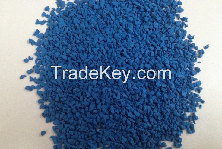 EPDM colored rubber granule