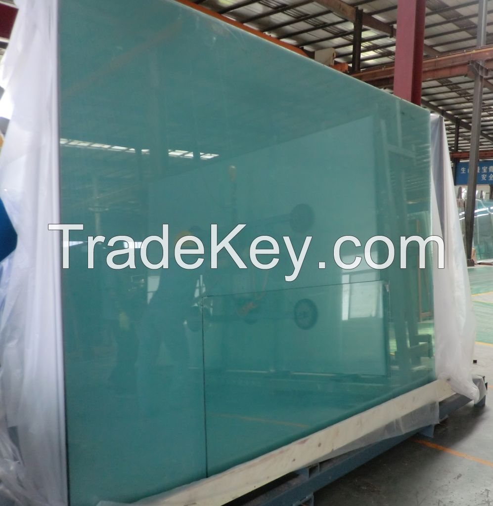 Yaohua toughened glass 3-19mm with AS/NZS2208, ISO9001, CE/EN12150, CC