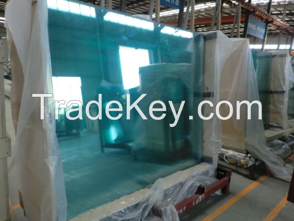 Yaohua toughened glass 3-19mm with AS/NZS2208, ISO9001, CE/EN12150, CC