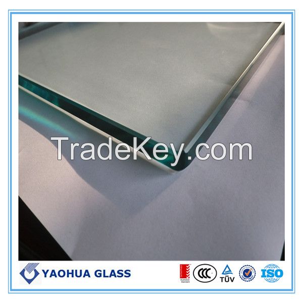 12mm thick clear toughened glass for pool fencing