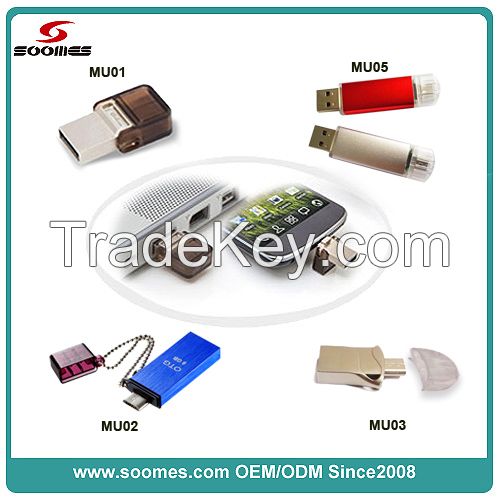 2014 OTG USB Flash Drive for Smart Phones&amp;Tablets with Android