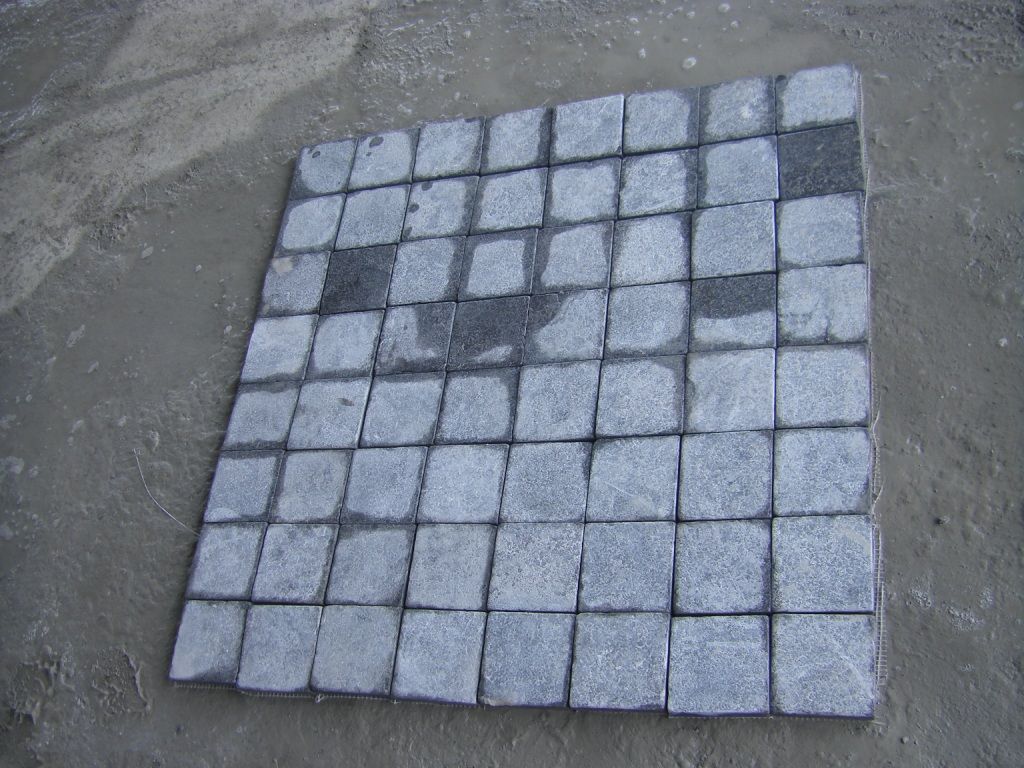 The good-quality and cheap blue limestone mosaic