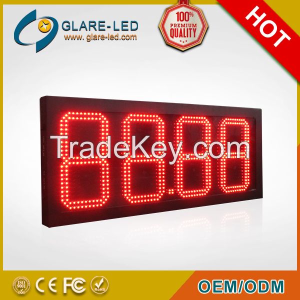 China hot sale outdoor LED gas price sign with CE certification