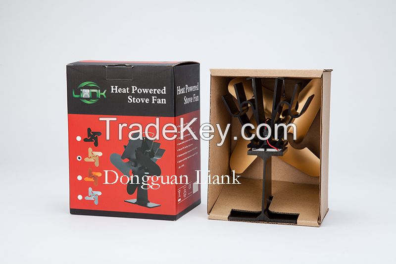 Heat Powered Wood Burning Stove Fan