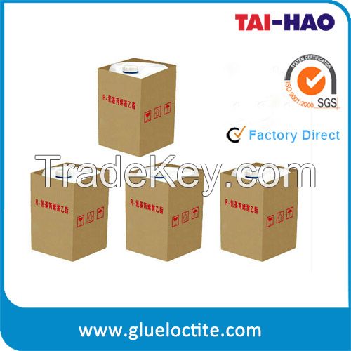 Hot Raw cyanoacrylate adhesive glue in bulk (super glue 502)