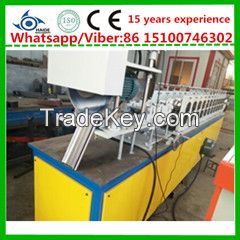 Metal roller shutter door slats roll forming machine 