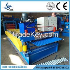 corrugated roof panel roll forming machine, corrugated roll former