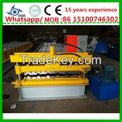 ibr and corrugated iron sheet roof panel making machine