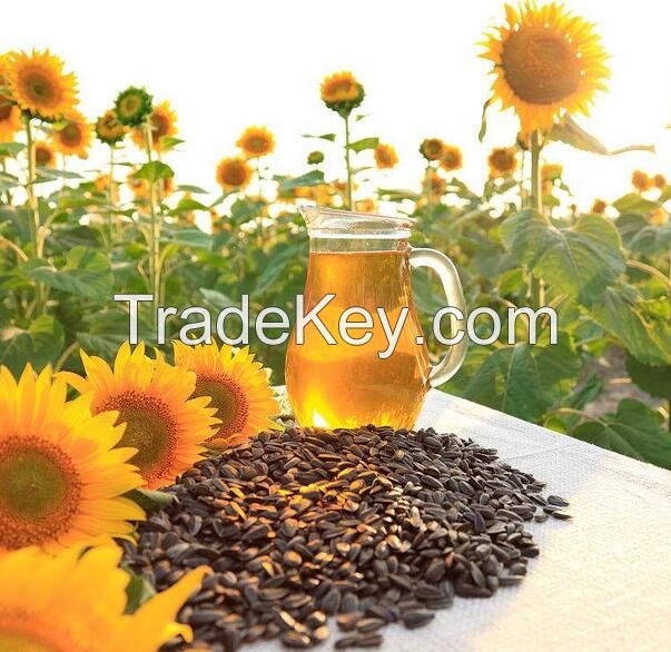 Pure refined bulk sunflower oil