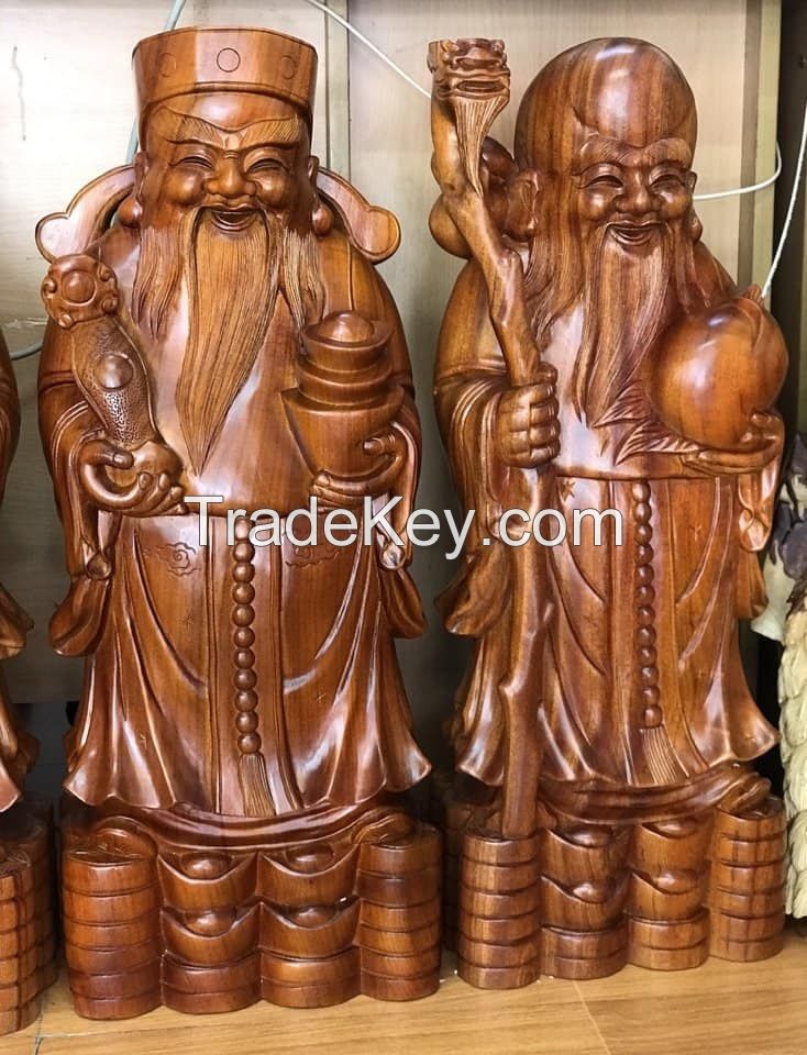 wooden Guan Gong