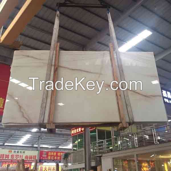 white onyx marble slab