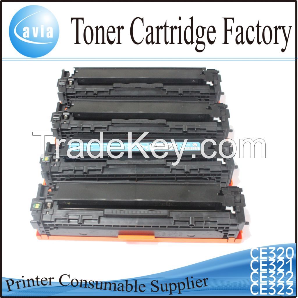 china premium toner cartridge cp1525 for hp 128a