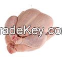 Whole chicken, frozen, halal