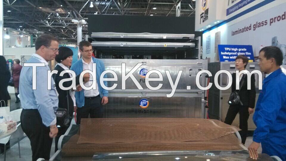 EVA laminated glass oven