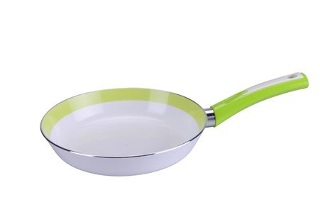 TWO COLOR CERAMIC FRY PAN