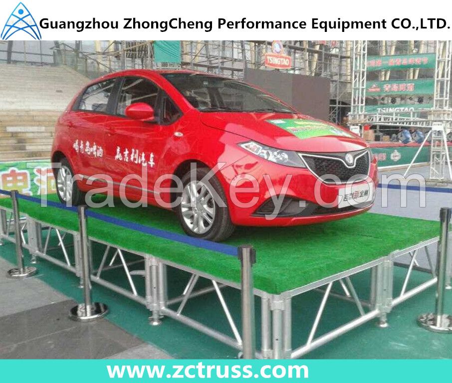 Adjustable Aluminum Plywood Stage