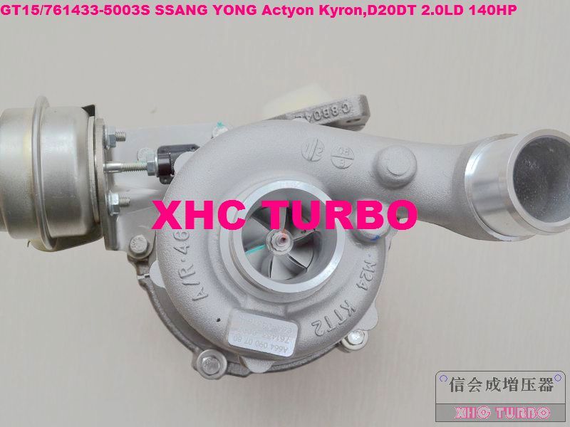 NEW GT15/761433-5003S A6640900880 Turbo Turbocharger for SSANG YONG Actyon Kyron, D20DT 2.0LD 140HP 06-