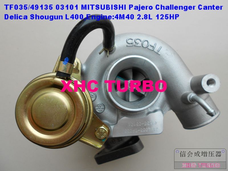 NEW TF035/49135-03101 Turbo Turbocharger for MITSUBISHI Canter,Challenger,Delica,L400,Pajero,Shogun,4M40,2.8L