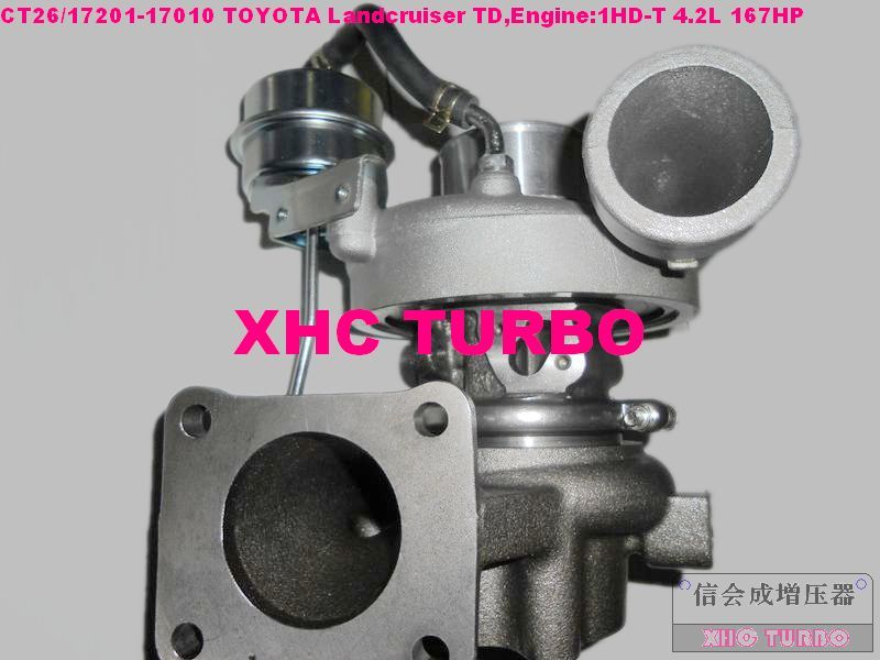 NEW CT26/17201 17010 Turbo Turbocharger for TOYOTA Landcruiser TD,1HD-T 4.2L 167HP 90-97