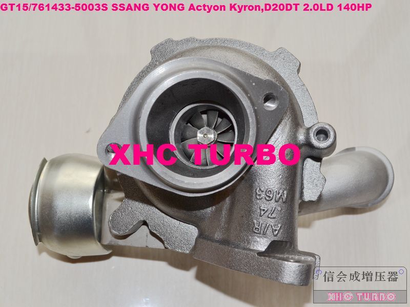 NEW GT15/761433-5003S A6640900880 Turbo Turbocharger for SSANG YONG Actyon Kyron, D20DT 2.0LD 140HP 06-