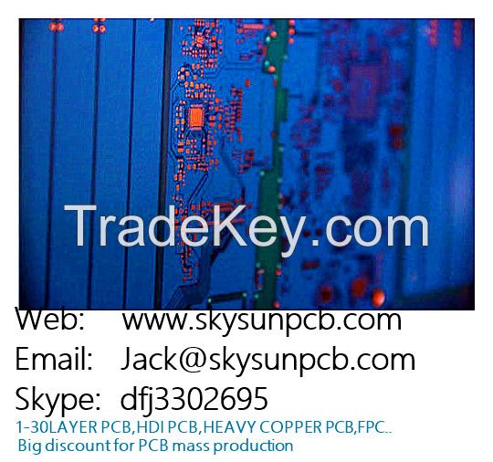 high quality pcb custom supplier/pcb board manufacturer /rigid /double