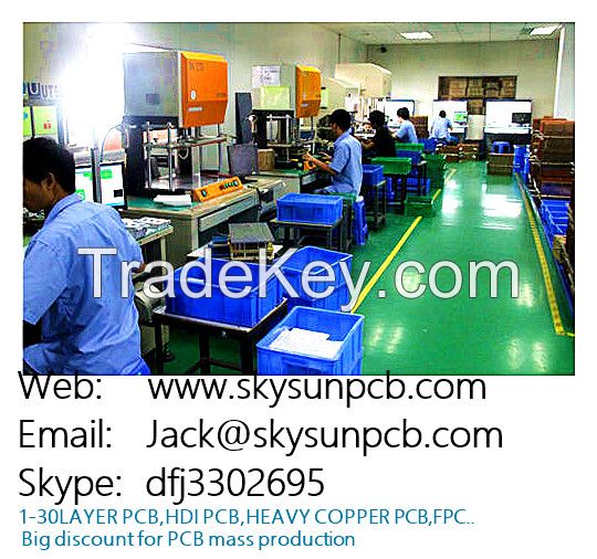 high quality pcb custom supplier/pcb board manufacturer /rigid /double