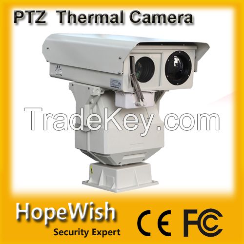 Vox detector infrared PTZ thermal security camera