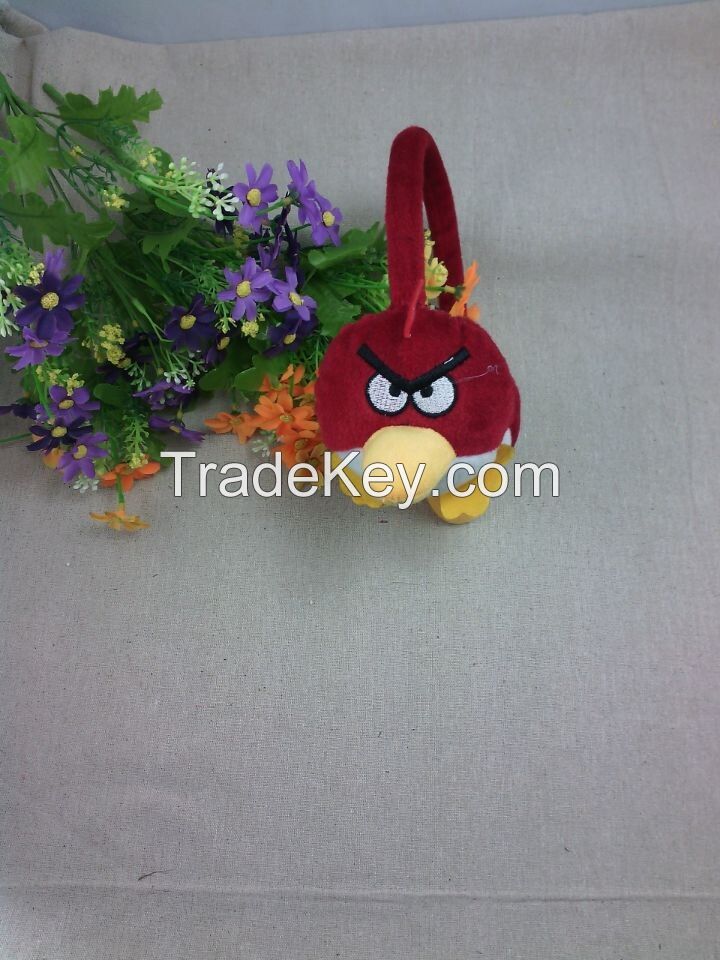 Angry bird cartoon winter warm Nylex ear muffs,promotion gift, various colors,OEM/ODM welcomed