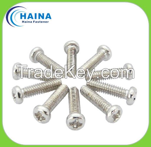 Pan Head Screws/ Pan Head Philip Screw/Pan Head Cross Cap Screw/Pan Head Slotted Cap Screw
