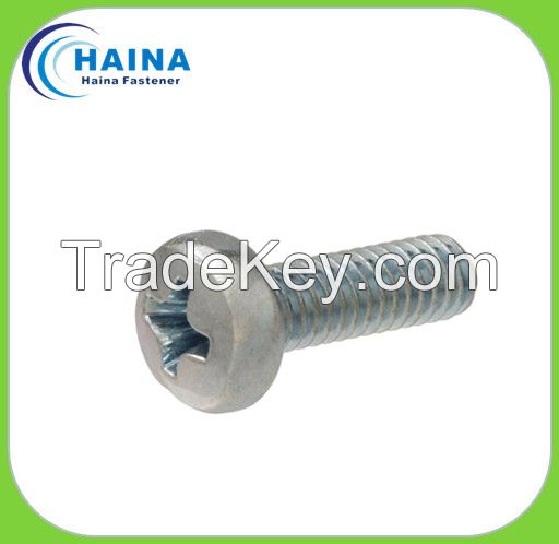 Pan Head Screws/ Pan Head Philip Screw/Pan Head Cross Cap Screw/Pan Head Slotted Cap Screw