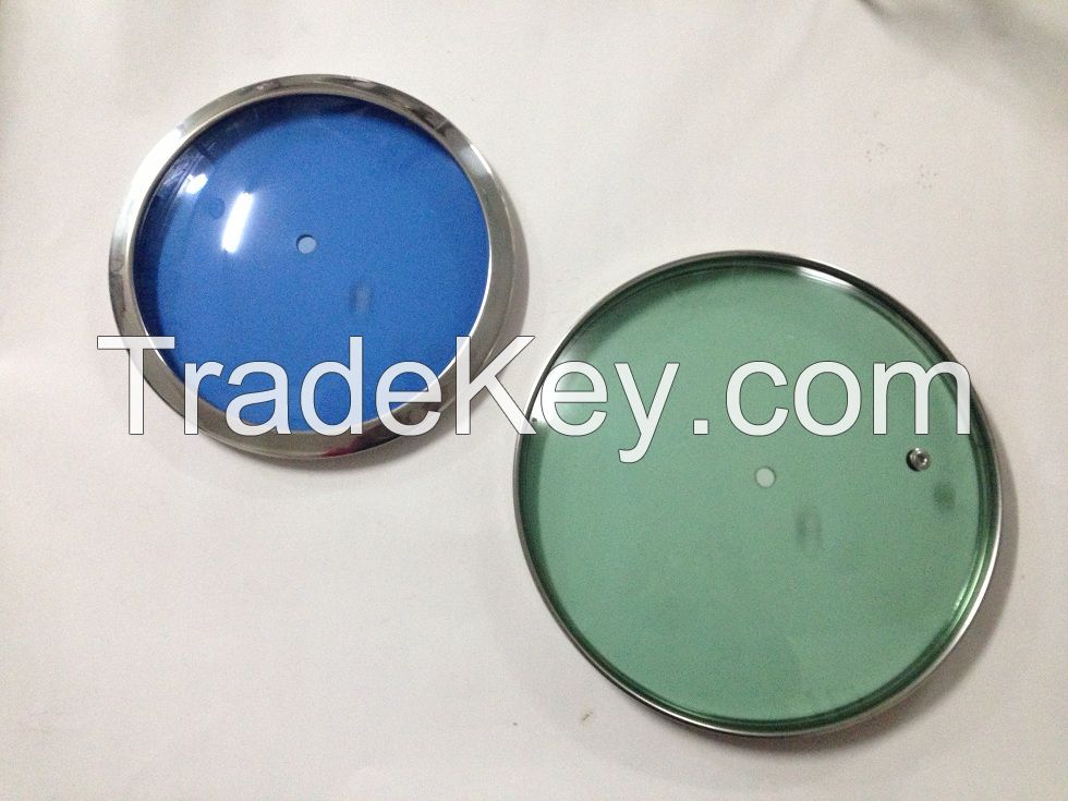 High quality tempered glass lid