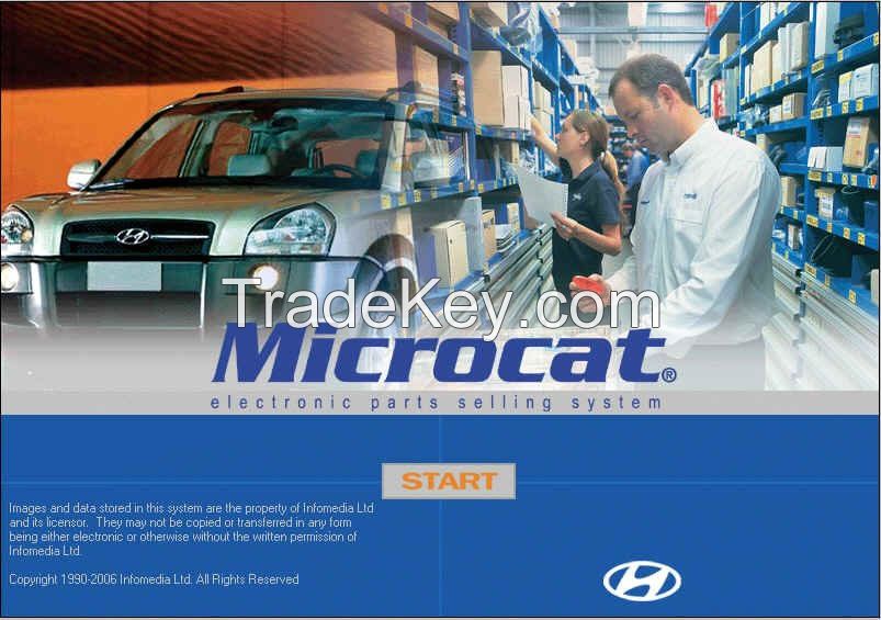 Original Spare Parts Catalog Hyunidai Microcat 