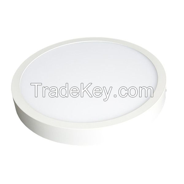 6W 12W 18W 24W white suface mounted round led panel lighting led round panels round ceiling lights down light