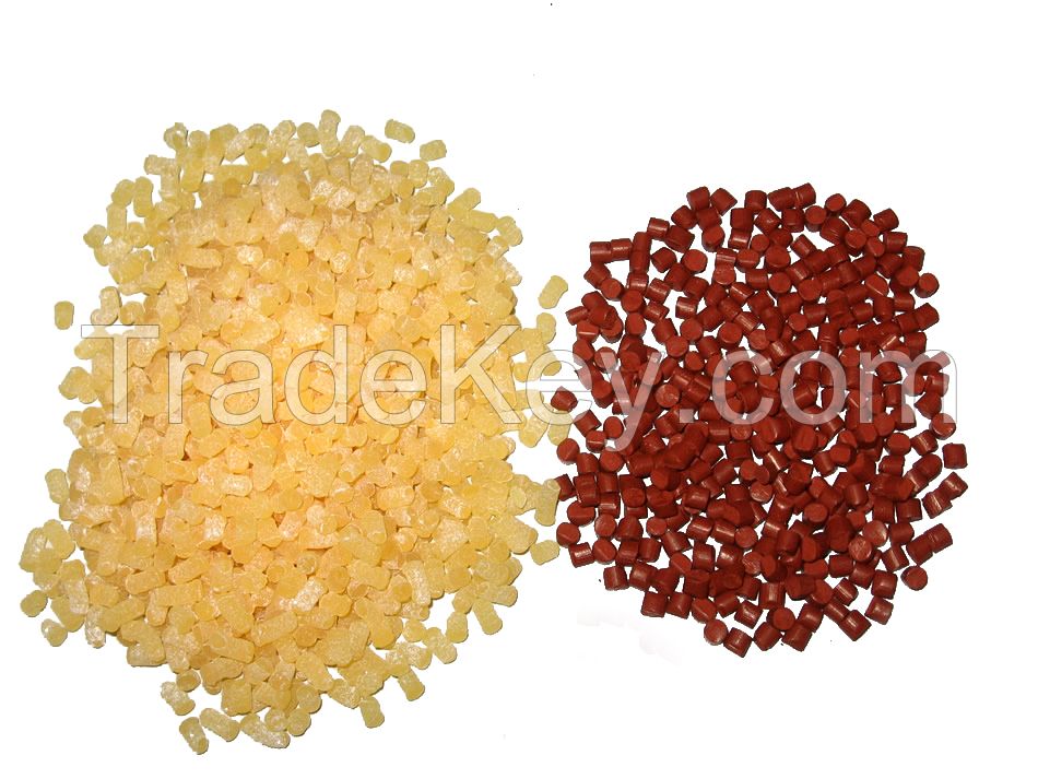 Roadphalt colored asphalt particles