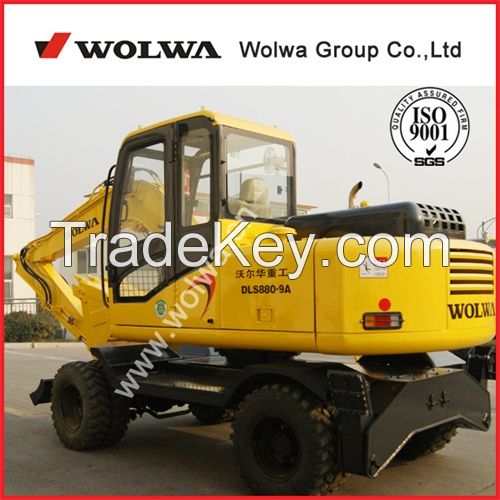 DLS880-9A Wheeled Hydraulic Excavator