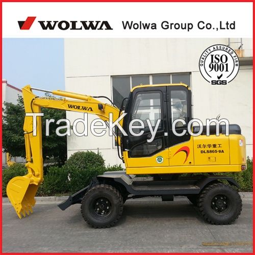 DLS865-9A Wheeled Hydraulic Excavator