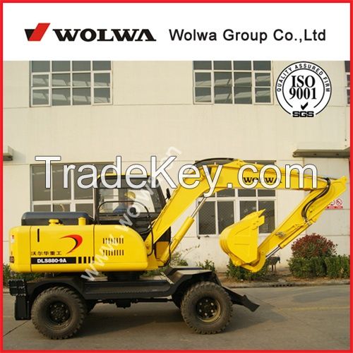 DLS880-9A Wheeled Hydraulic Excavator