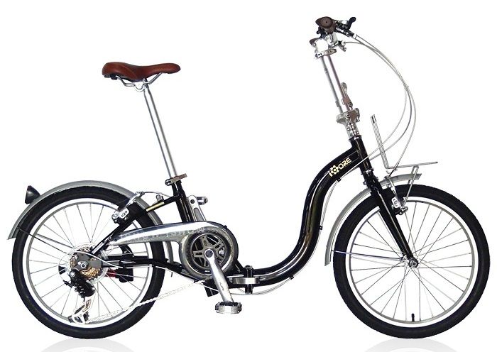 Folding Bike low step 20 inch 7 speed Hi-ten Steel frames and forks EN14764